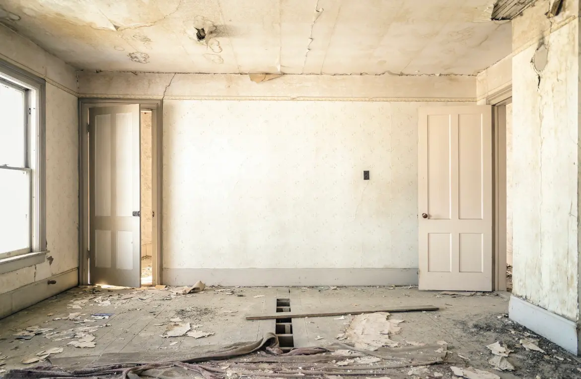 Waste disposal crew managing a cleanout project in Knoxville